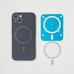 1-3Pcs Real Magnet Ring For Magsafe Wireless Charging For iphone 16 Pro Max 15 14 13 Universal Magnetic Car Mount Plate Sticker