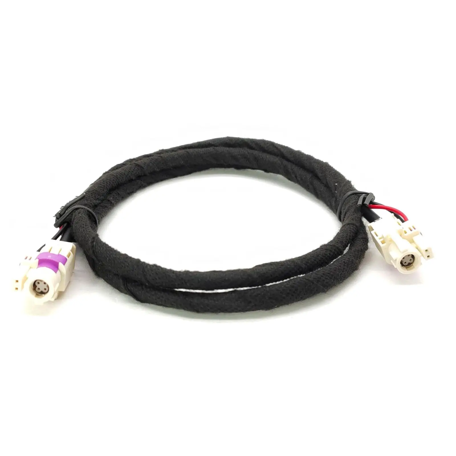 6-Core Beige HSD Female to Female LVDS Cable 1m for LCD Monitor Automotive Screen