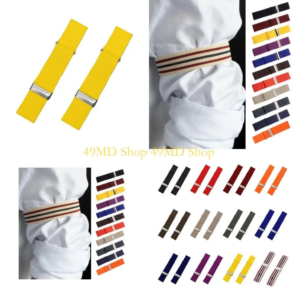 49MD 1Pair đa năng ban nhạc thể thao tay áo unisex còng tay trang trí trang trí cho thể thao và phong cách