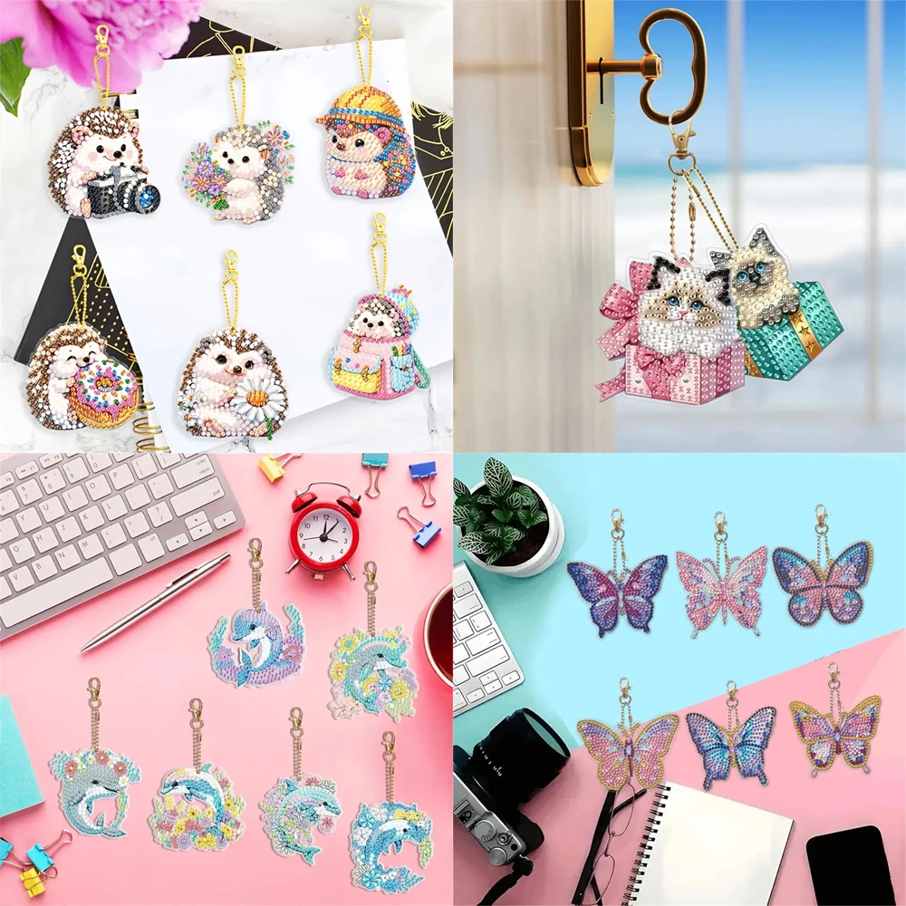 DIY Diamond Painting Keychains - Resin Craft For Beginners review and price