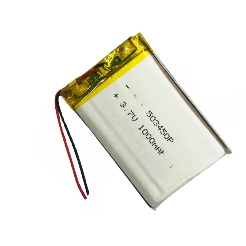 503450 3.7V 1000mAh Batteria ricaricabile ai polimeri di litio per Walkie Talkie PS4 Bateria Power GPS elettrico Smart Phone MP5