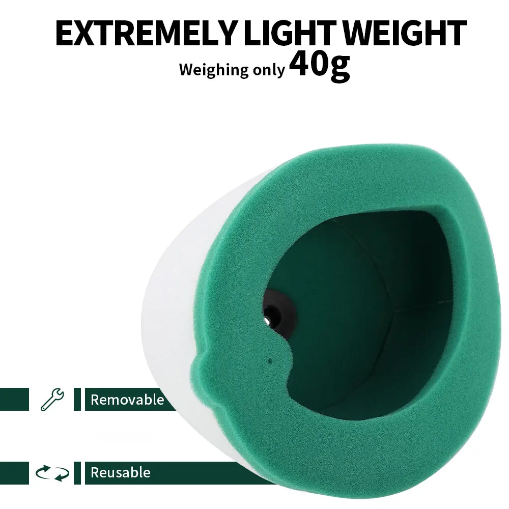 Motorcycle Air Filter Cleaner Intake Sponge For Suzuki RM125 RM250  RMZ250 RMZ450 RM RMZ 125 250 450 2003-2015