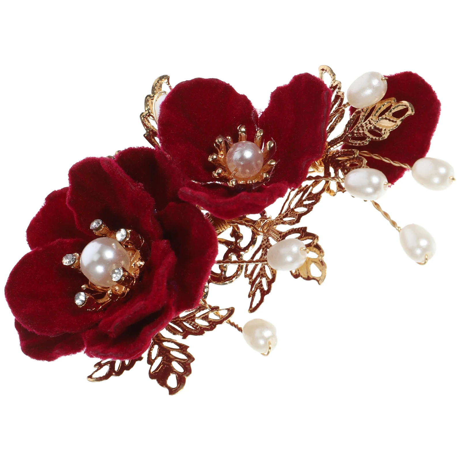 

Vintage Style Flower Hair Clip For Women Retro Barrette Classic Design Hanfu Headdress Decorative Hairpin Hair