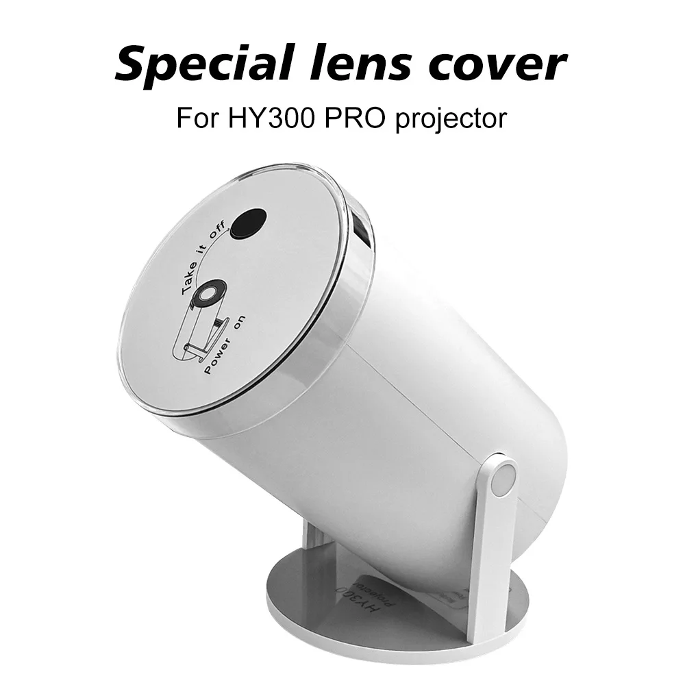 Zhuozhen Applicable to HY300 Pro projector Lens Protection Cover Avoid Dust Protection Machine Projector Specific Cap