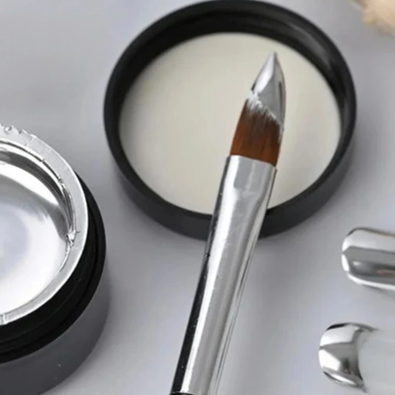 6g argent métal effet ligne fleur dessin Gel tremper couleurs transparentes peinture Gel vernis UV Nail Art Gel