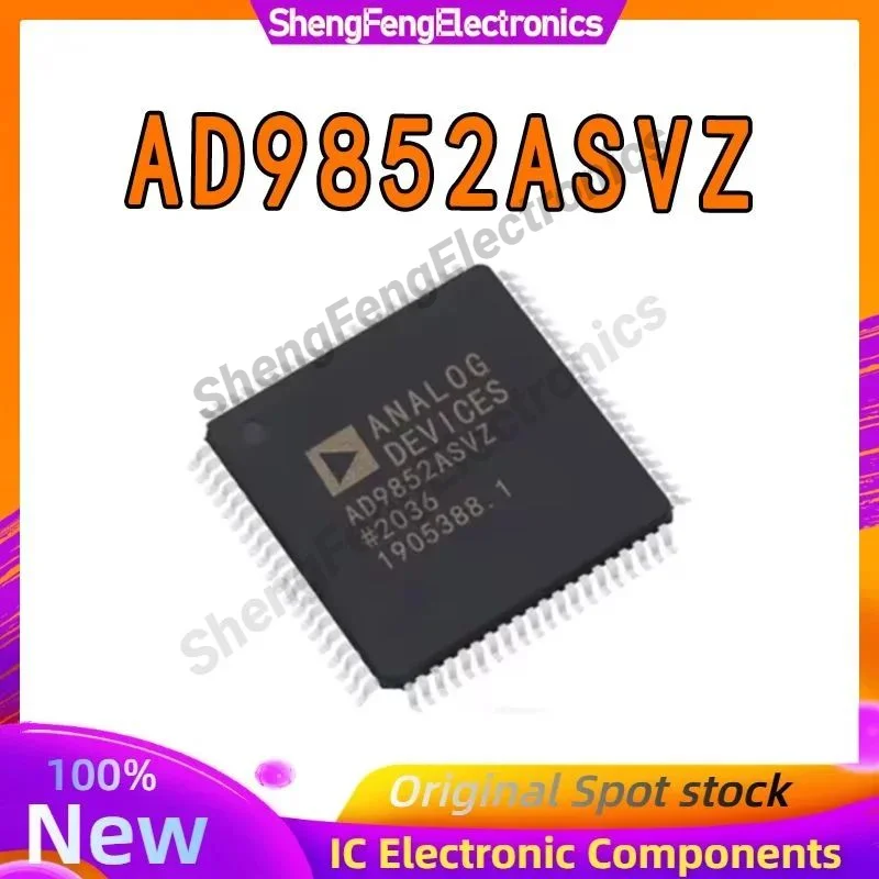 

AD9852ASVZ ADI TQFP-80 прямой цифровой синтезатор частоты оригинальный подлинный спот