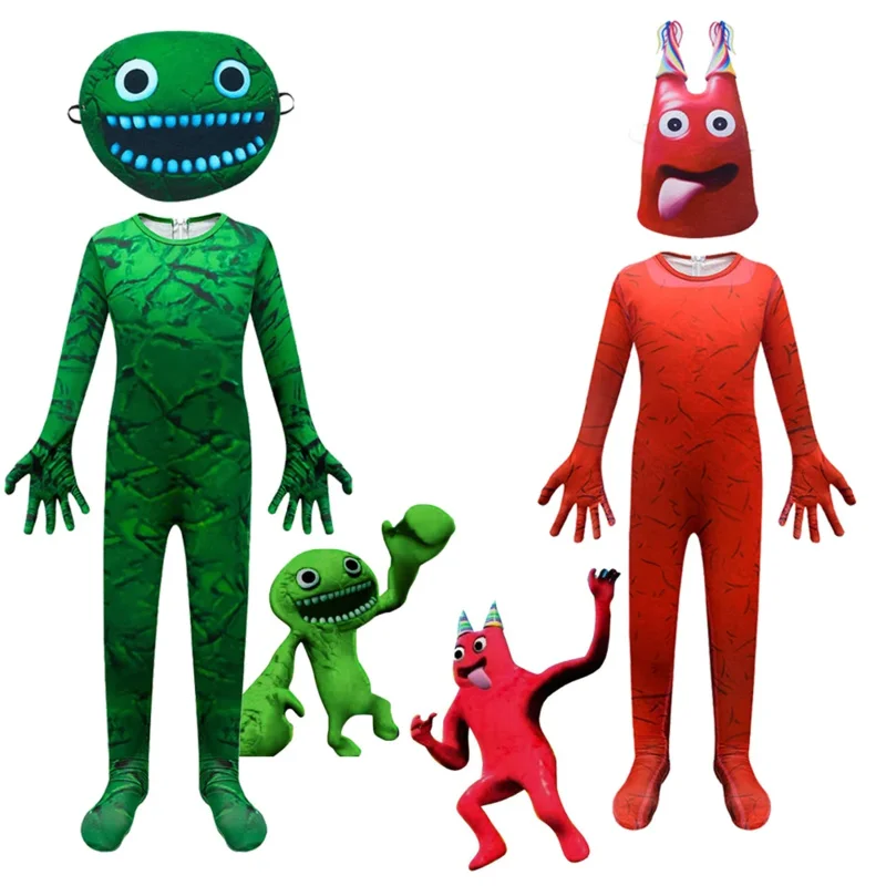 

Костюмы на Хэллоуин, детские игры, Garten of Banban, персонаж, боди для косплея, комбинезоны для мальчиков, нарядный карнавальный костюм для девочек, ткань для дня рождения