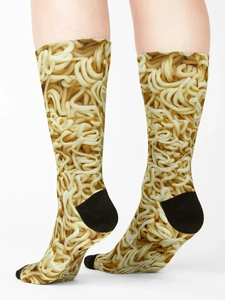 Seamless Ramen Noodle Socks Rugby football sport winter Men Socks Luxury Brand Women's
