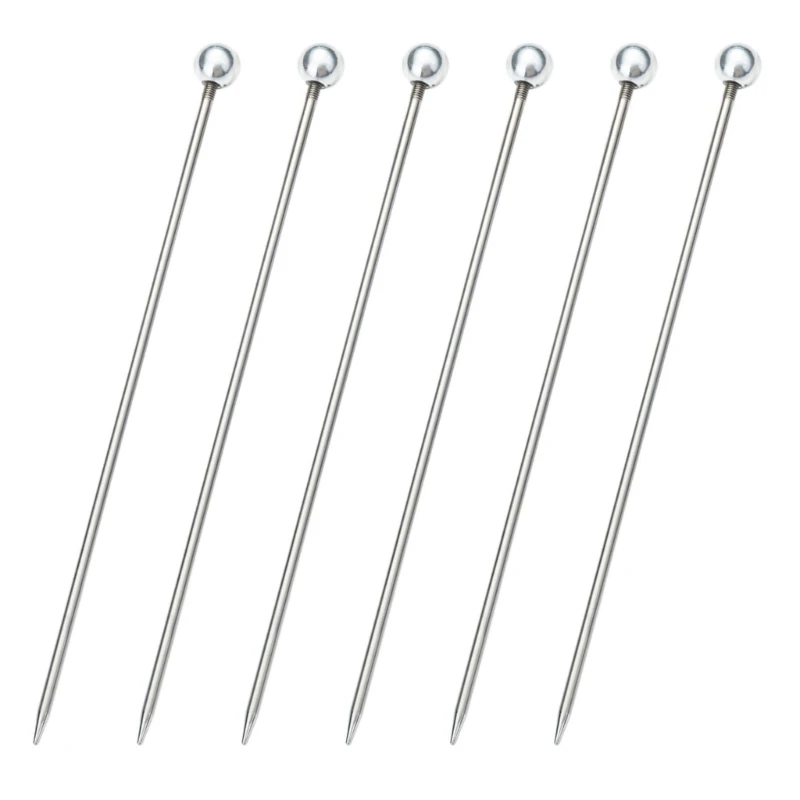 6pcs Cake Testing Needle for Precise Baking and Bread Checking Kitchen Utensils