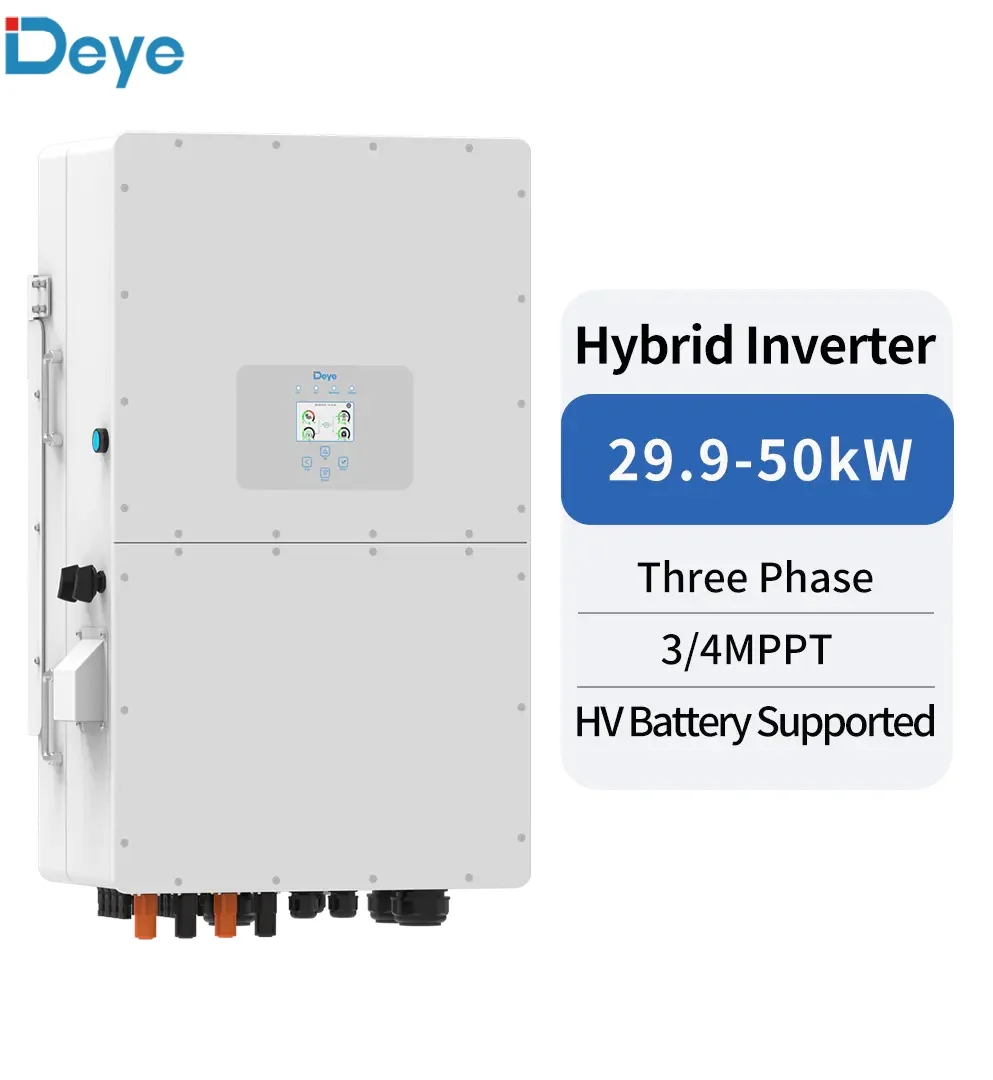 30KW Residential Solar Hybrid System 30KW Deye Inverter Batteries Risen Solar Panels and Accessories for Home Energy Storage