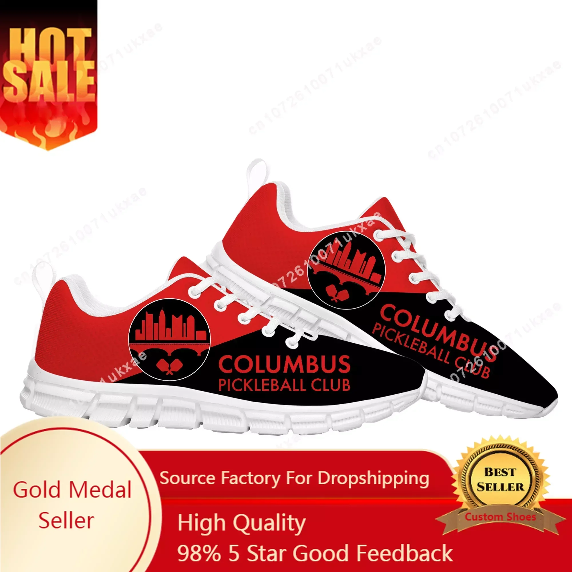 

COLUMBUS P.C. pickleball Sports Shoes Mens Womens Teenager Kids Children Sneakers High Quality Parent Child Sneaker DIY Couple