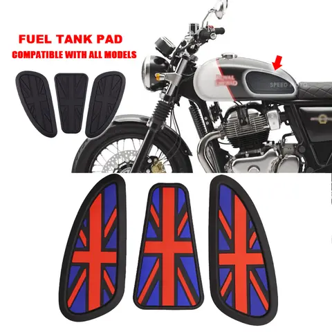 새로운 Royal Enfield Himalayan 450 452 인터셉터 650 Continental INT650 GT650 미끄럼 방지 탱크 패드 사이드 트랙션 패드 보호대 새로운 Royal Enfield Himalayan 450 452 인터셉터 650 Continental INT650 GT650 미끄럼 방지 탱크 패드 사이드 트랙션 패드 보호대