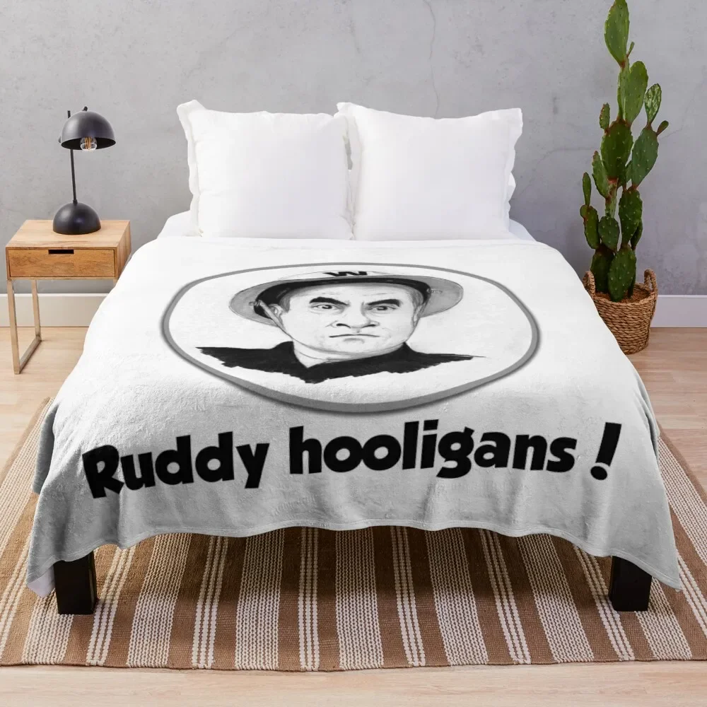 

Dad's Army - Ruddy Hooligans Throw Blanket Soft Beds Thermals For Travel Blankets