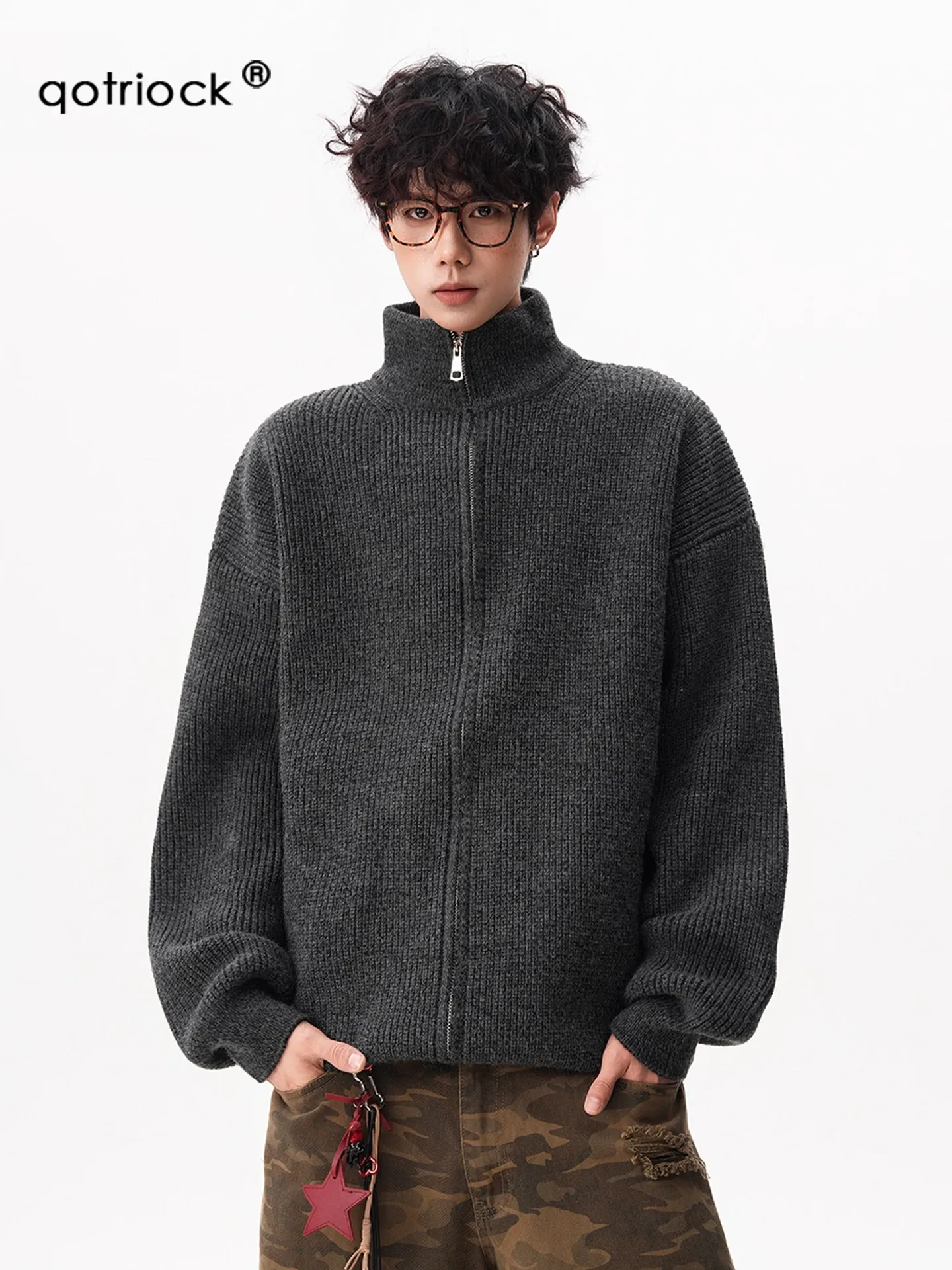 

Fur Collar Pullovers Oversized Men Rollneck Plum Velvet French Exquisite Winter Formal Party Holiday Events Elegant Therma