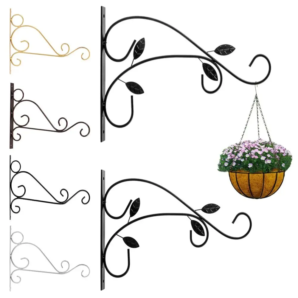 

Hanging Basket Wall Decoration European Style Planter Hooks Lanterns Hanger Plants Bracket Plant Pot Bracket