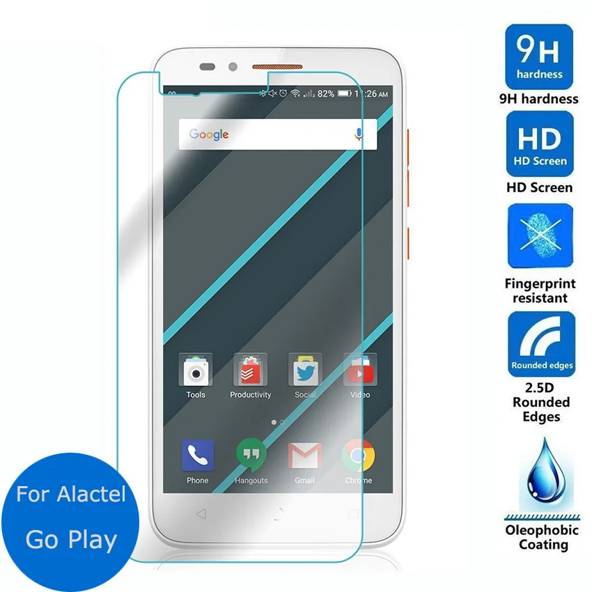 2 шт. для Alcatel One Touch Go Play закаленное стекло Защитная пленка для экрана onetouch 7048X 4G LTE Verre Guard