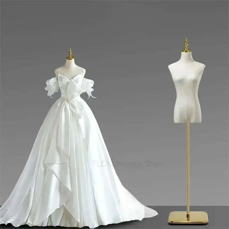 

Wedding Shop Special Female Mannequin Wedding Dress Display Stand Model Prop Metal Display Stand Woman Body Dress Clothing Dummy