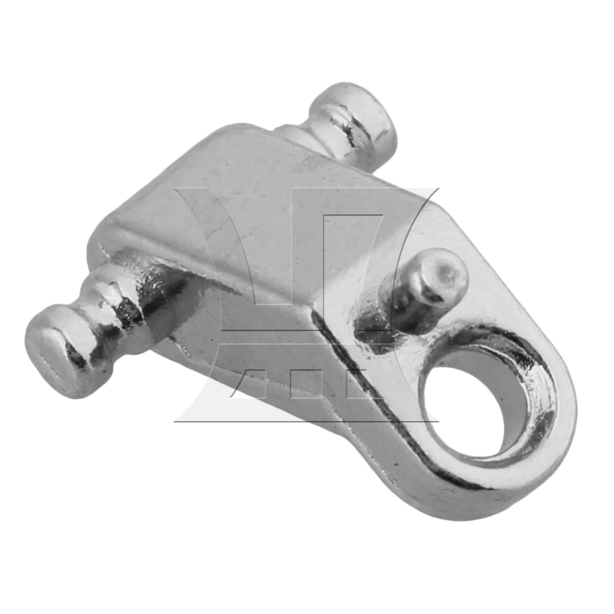 

Yibuy 1pc Electric Guitar Headrest String Guide Groove String Pressing Nail Silver for Fixed String Position