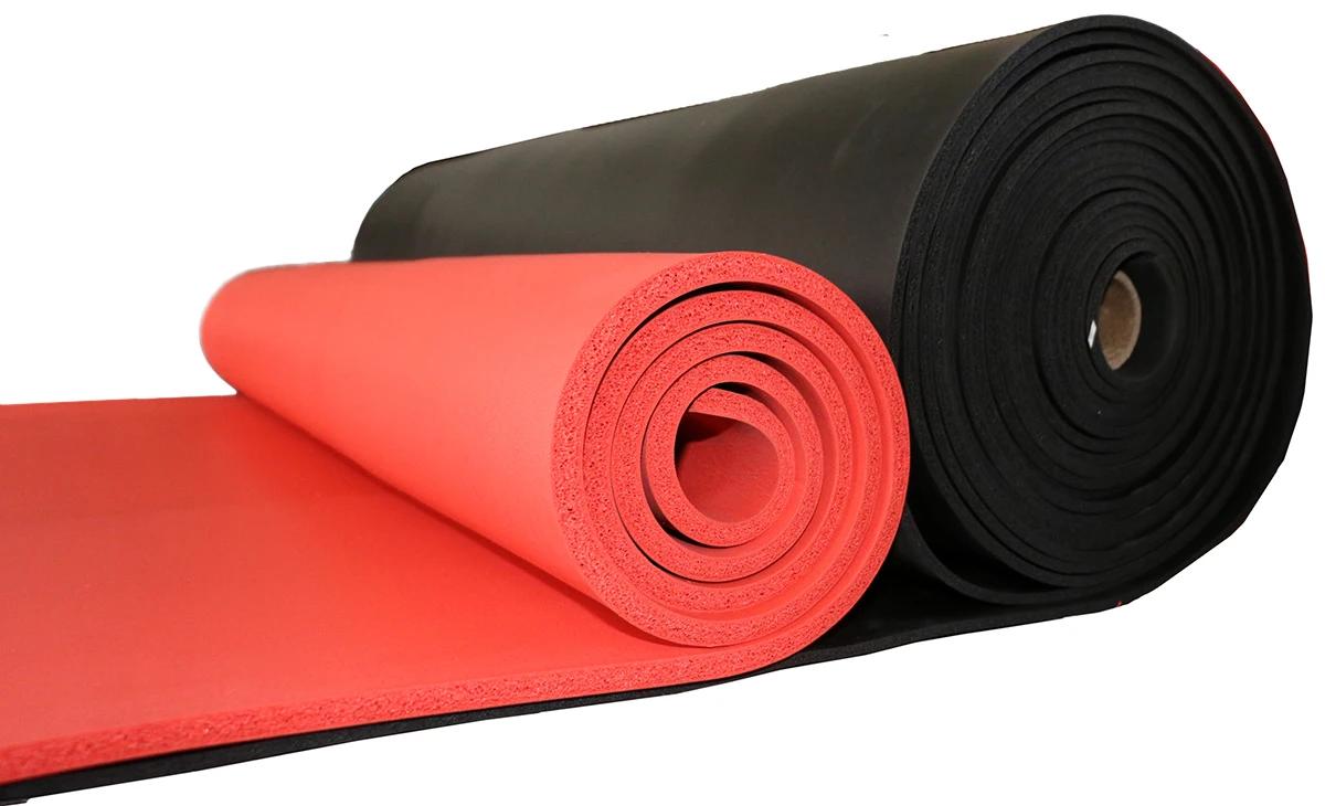 EPDM/SBR/CR/NBR/EVA/PE Schaumgummi-Matte Gummimatten-Produkt Gummifolien-Produkt