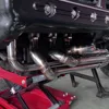 맞춤형 오토바이 머플러 파이프 수집기, 배기 헤더, 매니폴드 카페 레이서 스크램블러, BMW K100 K100RS 용 6