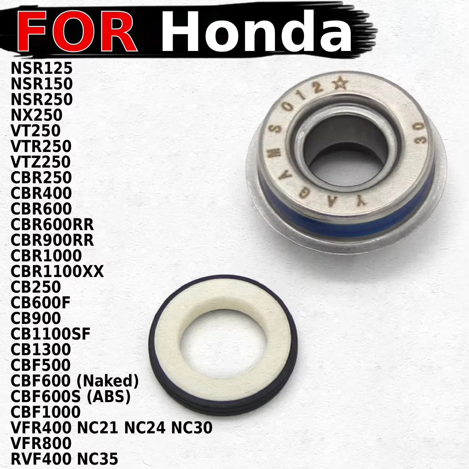 

Water Pump Seals For Honda CBR600 CBR600F CBR600RR CBR1000RR Fireblade CBR900RR CBR1100XX CBR250 MC14 MC17 CBR400 NC29 CBR1000