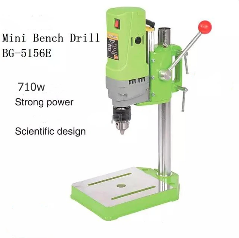 Small Drilling Mechanical Tools 220v Tapping Coring Machine Stand Steel Chuck