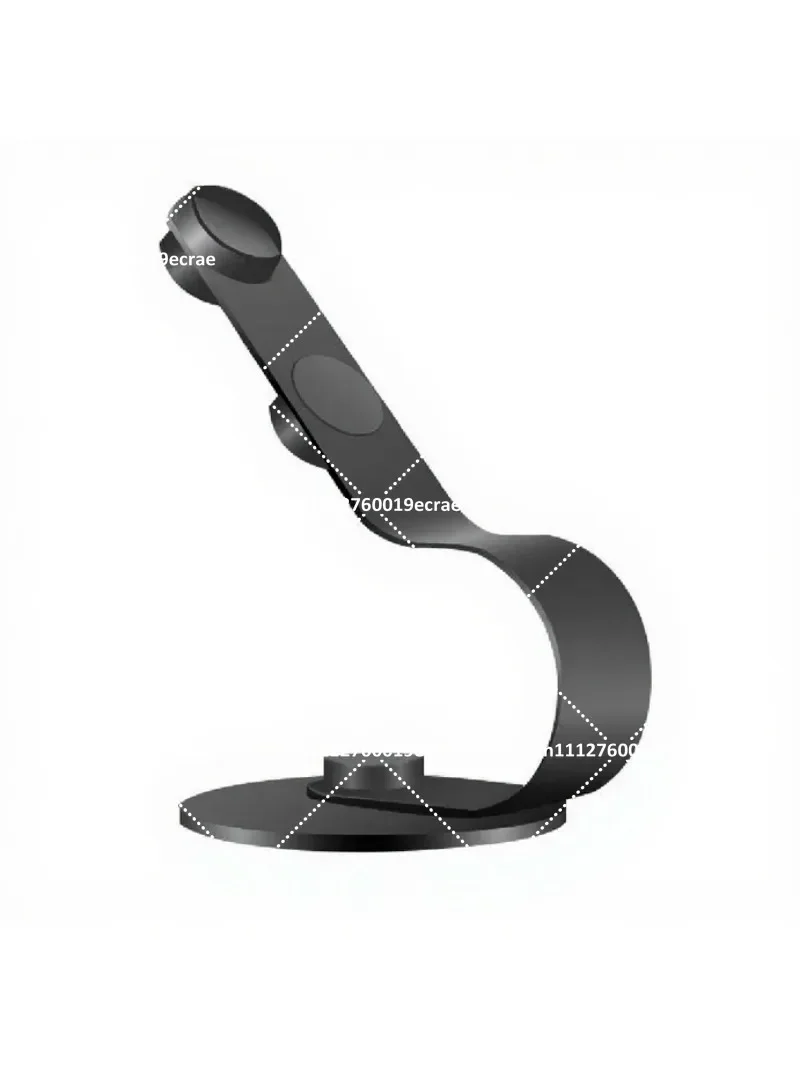Vertical Desk Mount Hair Dryer Holder Stand - Storage Rack Organizer for Home Salon