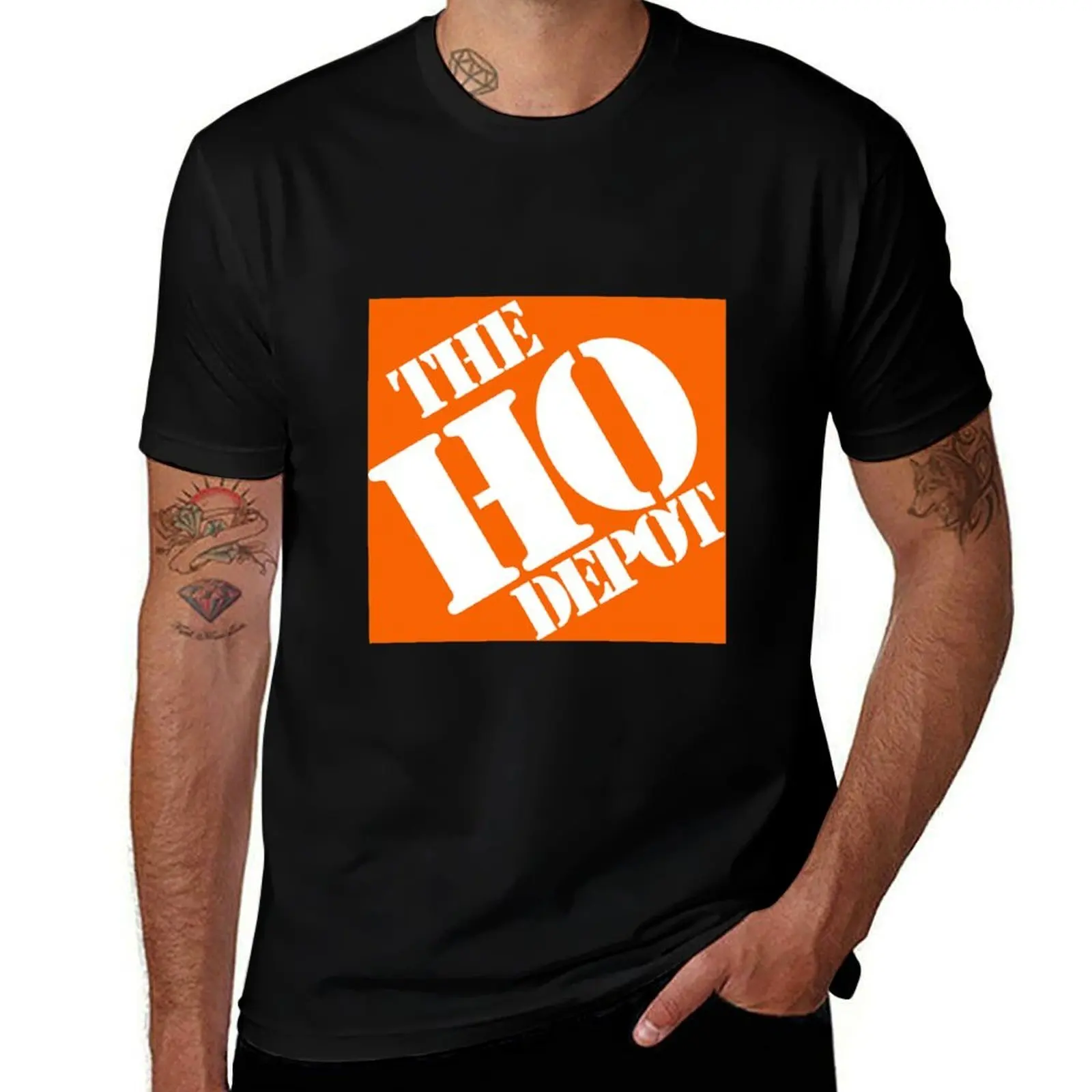 

The Ho Depot T-Shirt Plus Size Short Sleeve T-Shirt