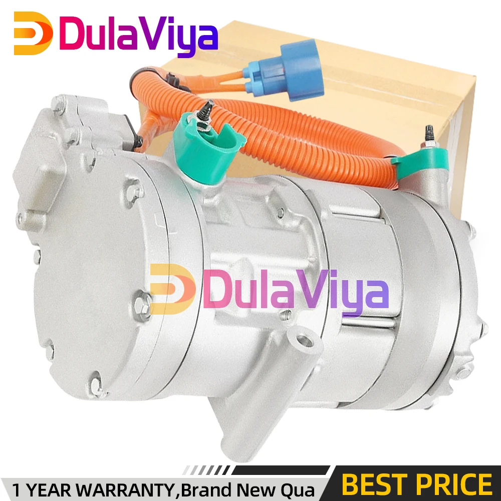 New Electric AC Compressor For 2016-2022 Tesla Model X 1042442-00-M 1063369-00-F 104244200M Air Conditioning System