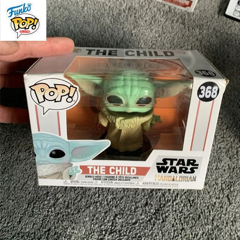 Funko POP! Star Wars The Mandalorian with Grogu (Baby Yoda) Vinyl Bobblehead Collectible Action Figure - Image 7