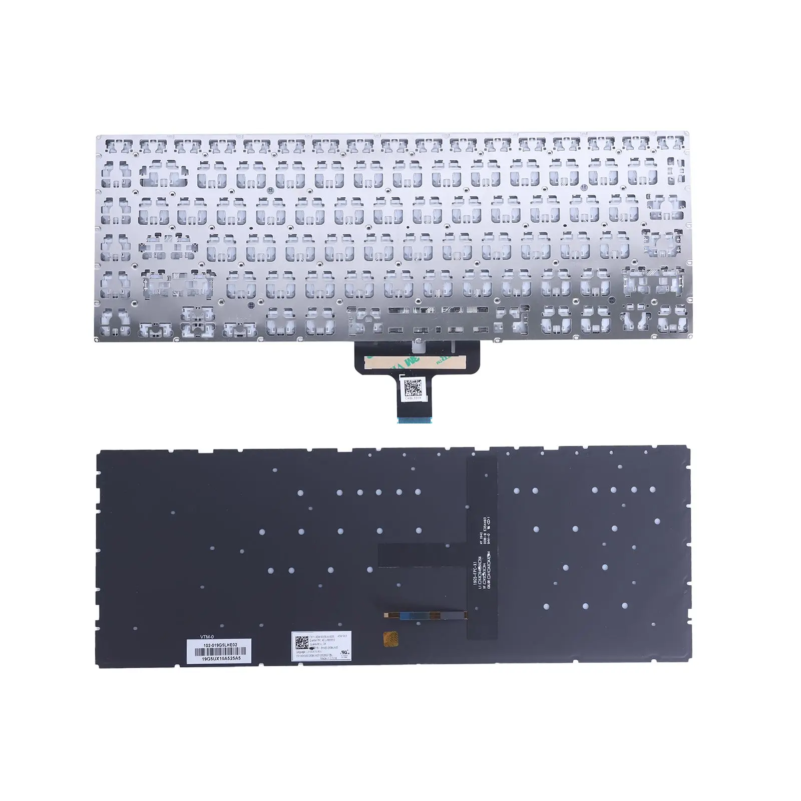 RU Laptop Keyboard for ASUS UX435 Gray with Backlit