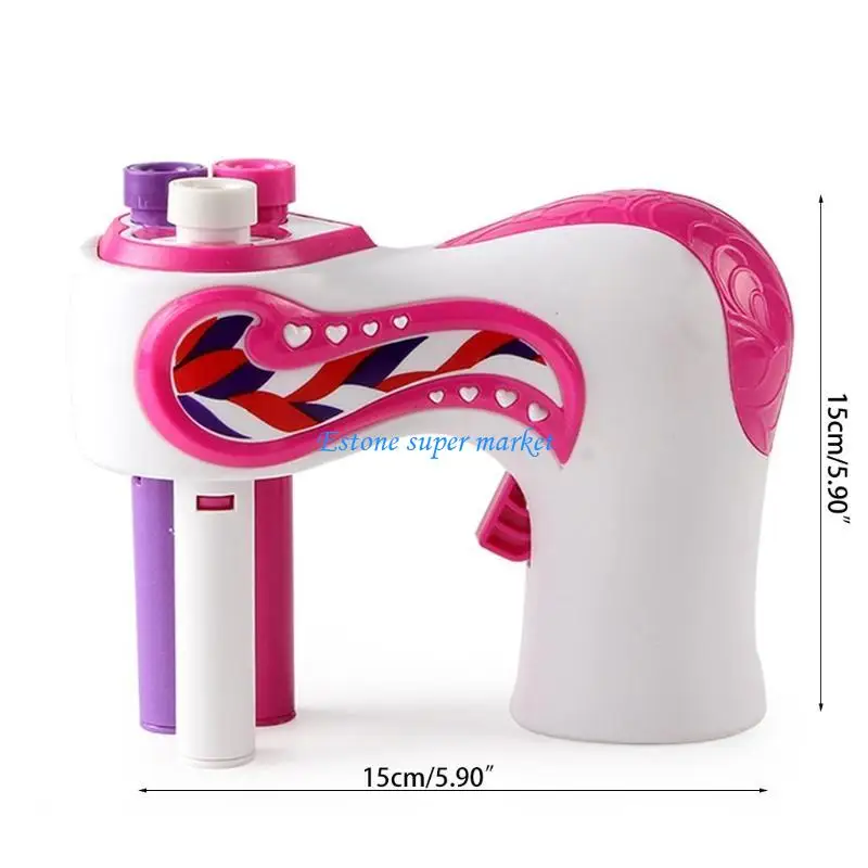 090B Dụng cụ xoắn tóc bằng điện Máy tết tóc tự động Máy bện xoắn tự làm