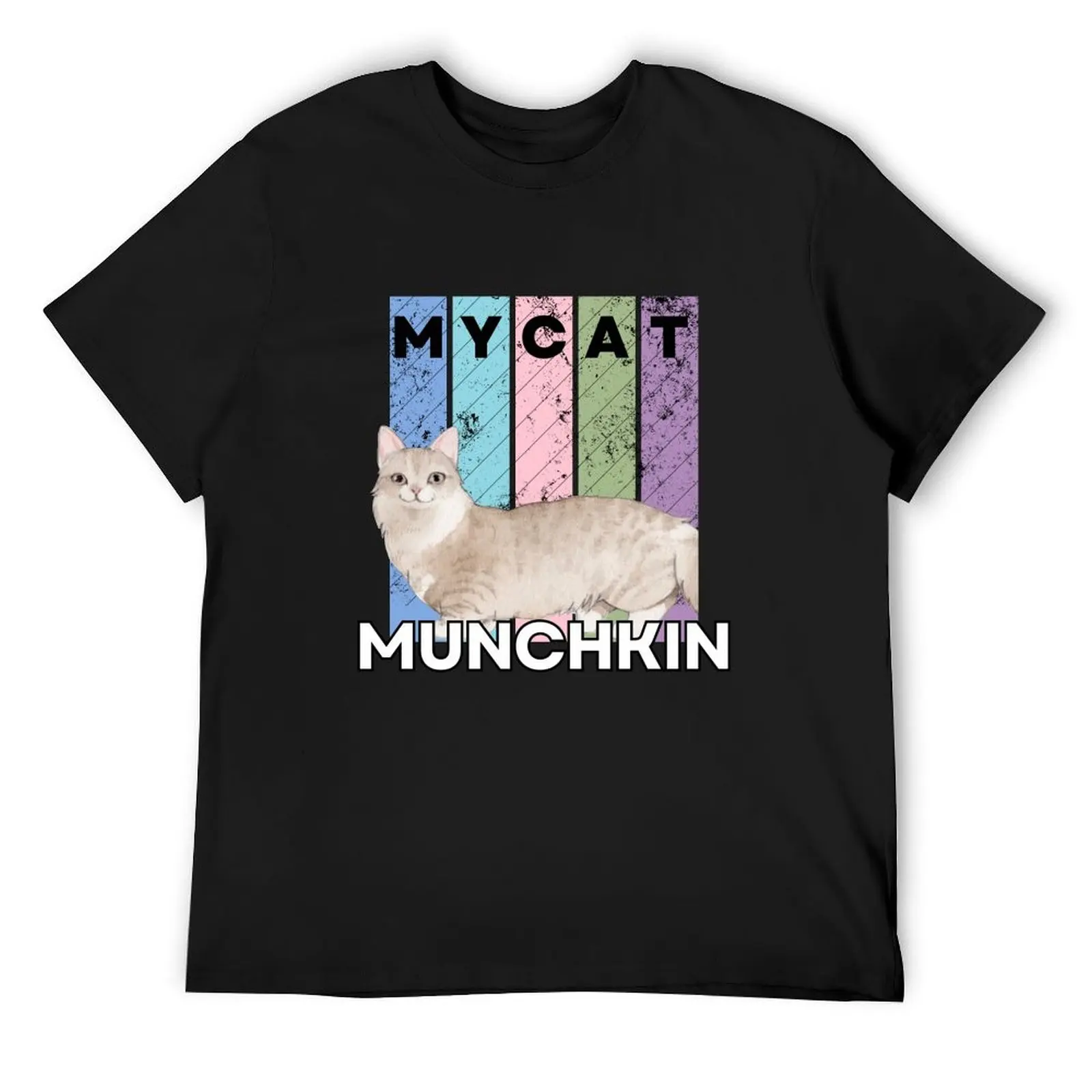 My Cat : Munchkin T-Shirt heavyweights vintage t shirts man t shirt t shirts men