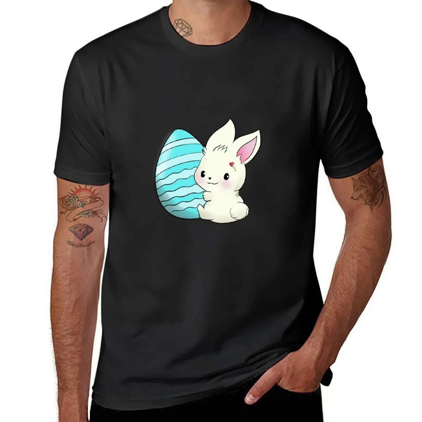 Cute bunny Easter Day T-Shirt cute tops summer top mens graphic t-shirts big and tall