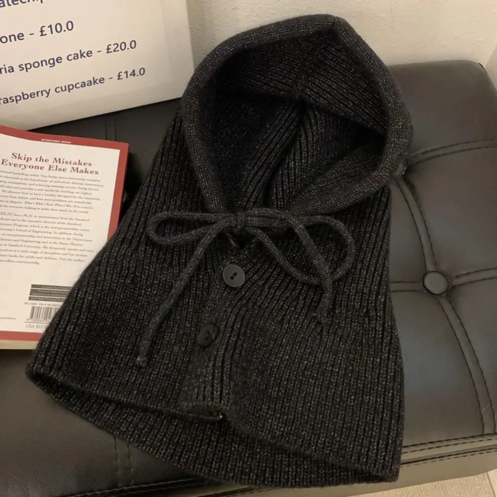 قبعة صوفية عصرية قبعة بالاكلافا بسيطة سميكة لحماية الأذن قبعة شتوية دافئة #2