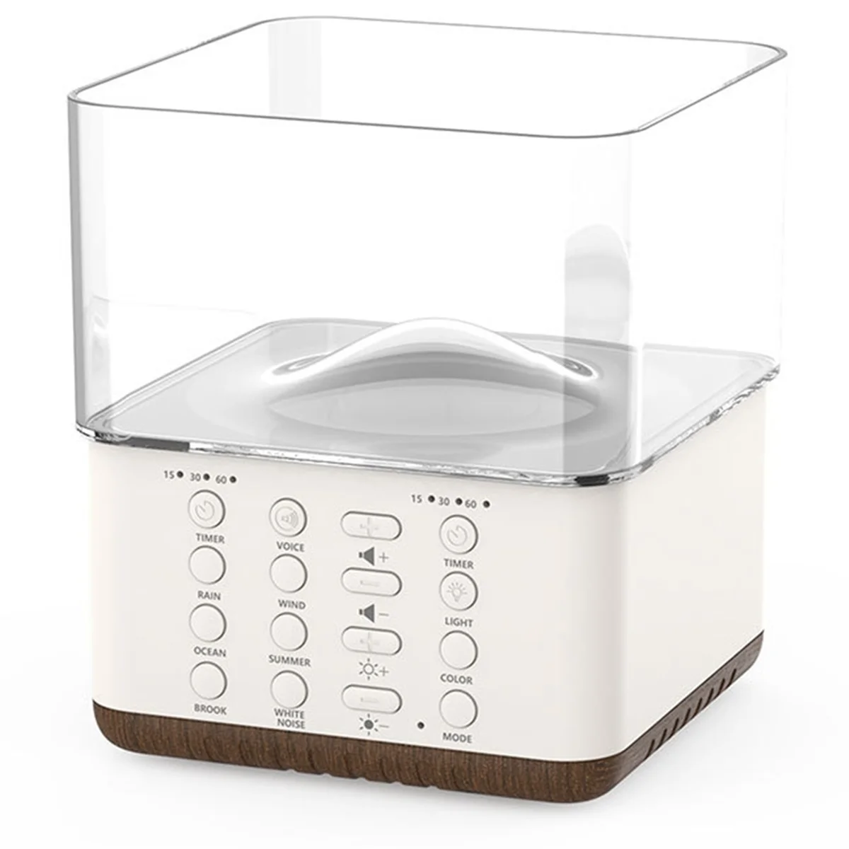 

White Noise Sound Machine with 30 Soothing Sounds 3 Timer Portable Sleep Aid Machine for Office Noise Canceling Nursery