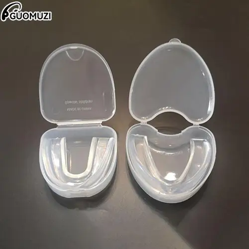 Imagen 2 del producto Protector bucal para adultos y niños, Protector de dientes de EVA para boxeo, baloncesto, Rugby, Karate, 1 unidad