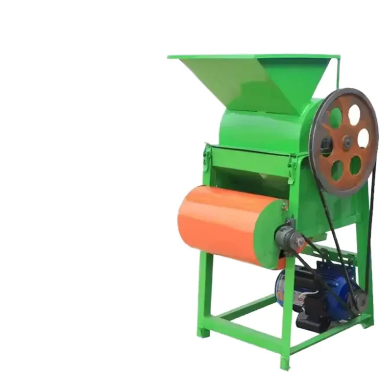 

Agricultural Small Automatic Threshing Sheller Thresher Machine Peanut Peeler 150 Kg/H