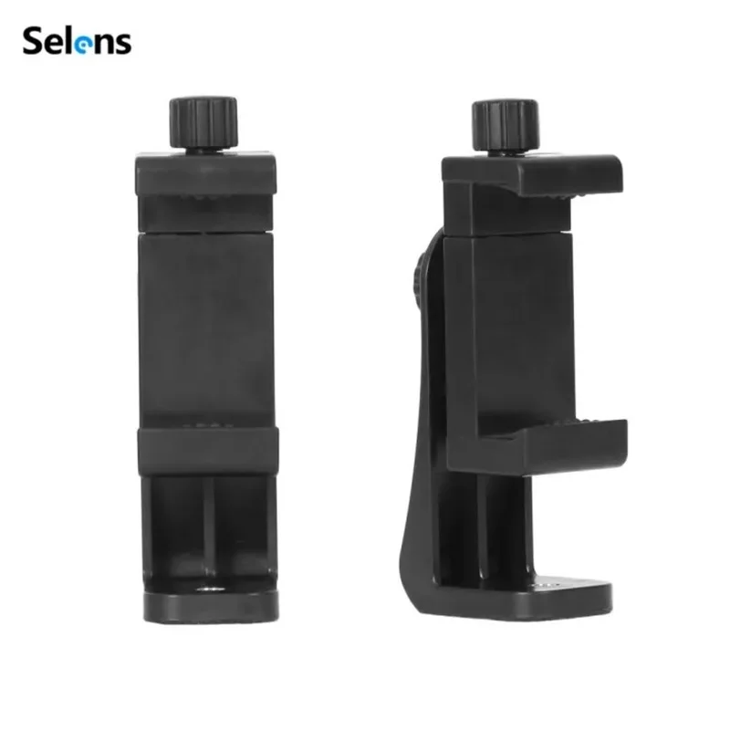 Selens Dudukan Streaming Langsung Seluler Rotasi 360 Derajat Aksesori Fotografi Dudukan Ponsel Tripod Ringan Mini Universal