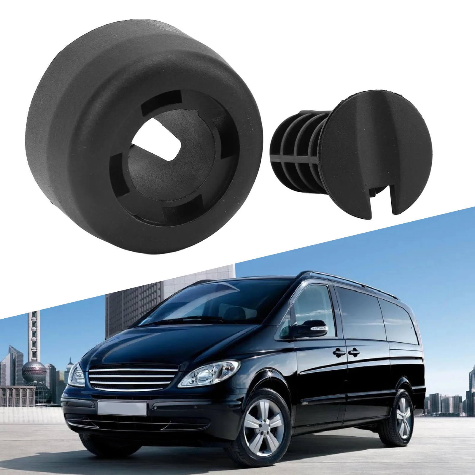 

Накладка для домкрата A6395830046, резиновая, устойчивая к давлению защитная накладка для домкрата, сменный адаптер для Benz Vito W639 W477 через