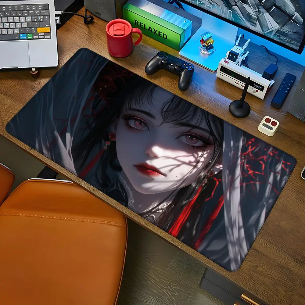 Anime Girls Large mouse pad Mouse Pad Gaming Abstract Large 800x400mm MouseMat Gamer XXL Mause Carpet PC Desk