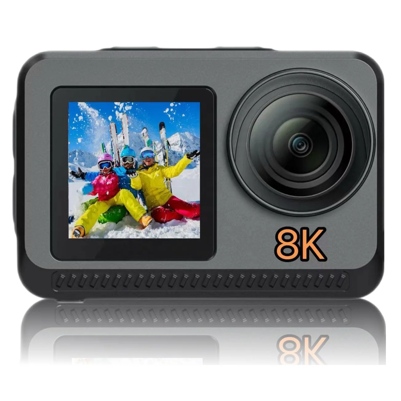 2024 nuevo 8K 6K 4K 60FPS remoto WiFi deportes al aire libre DV EIS pantalla táctil frontal y trasera cuerpo impermeable 20M cámara de acción Vlog