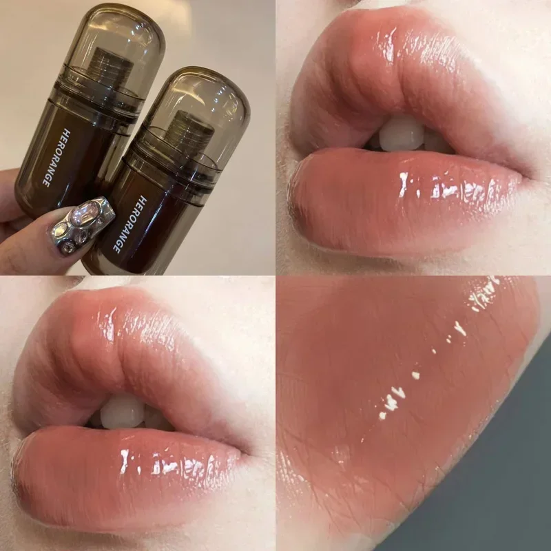 Misty Ice Night Mirror Lip Gloss | Long Lasting Water Gloss, Not Fade Lip Tint Glass Lipstick image 3