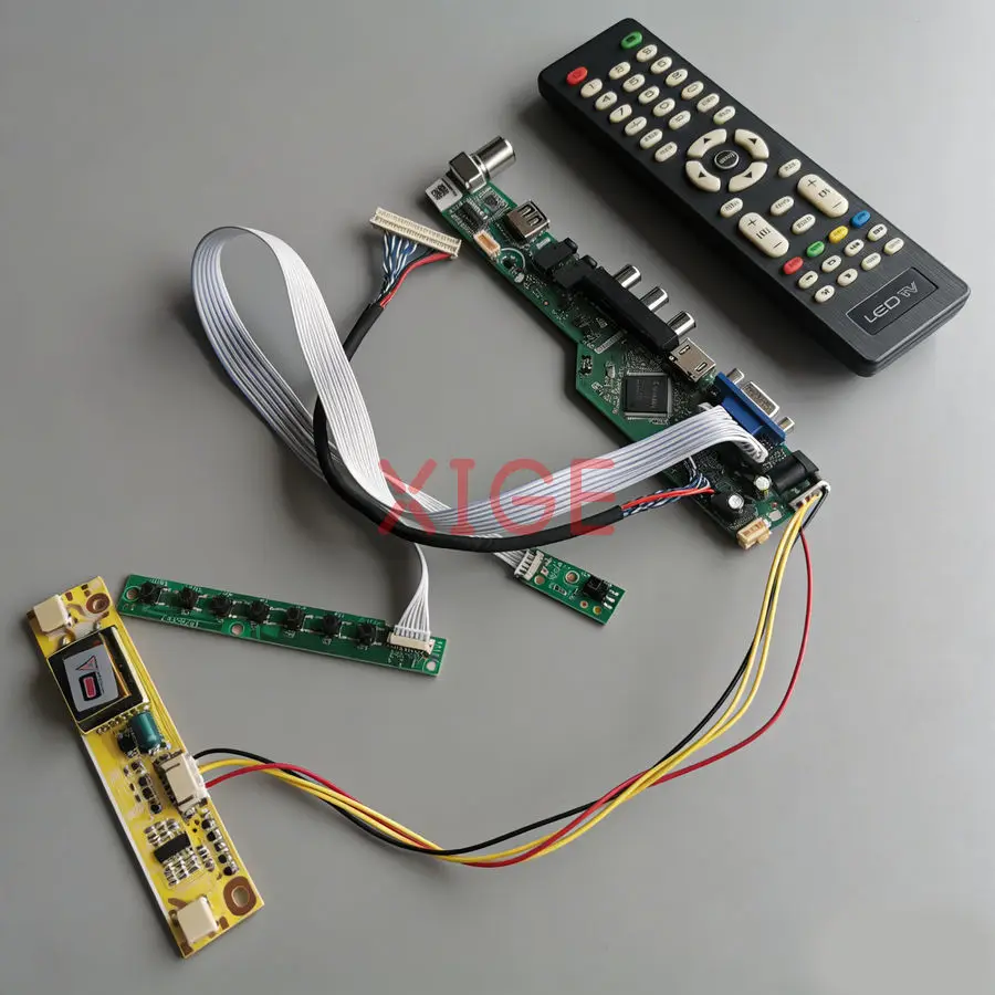 

For LM171WX3-TLC1 HSD170MGW1-B00 LM171WX3-TLA1 HSD170MGW1-A00 Drive Board Kit HDMI+VGA+AV+USB 2CCFL LVDS-30Pin 1440x900 1440*900