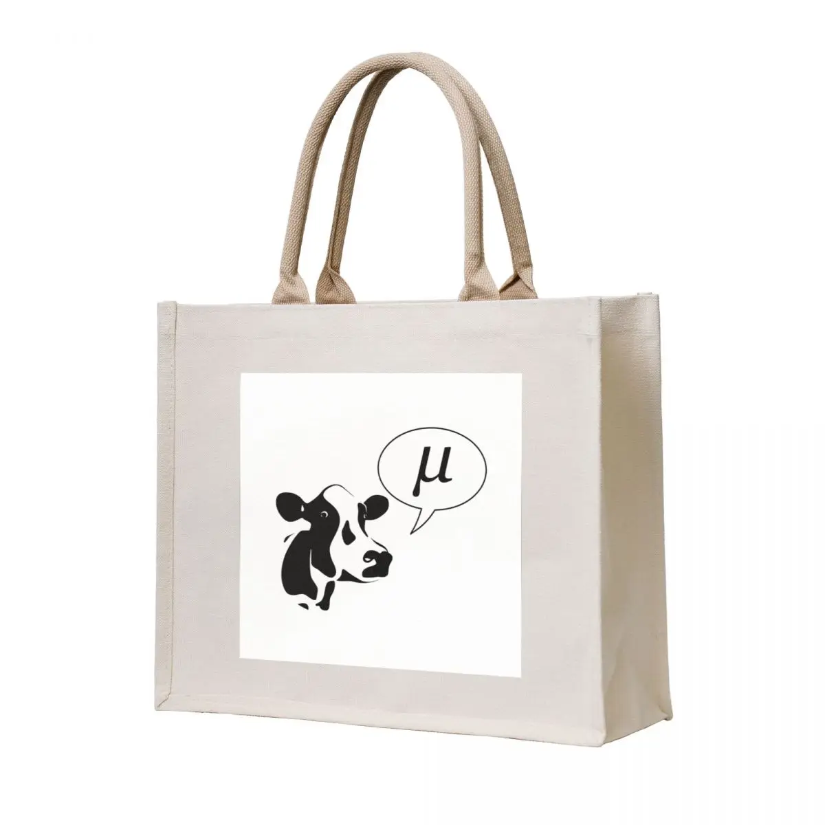 Scientific Cow Goes Mu Tote Bag handbag bag luxury women tote bag