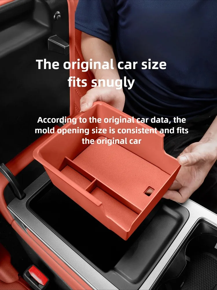 

For BYD Sealion 8 TANG L Car Armrest Box Storage Box Center Console Partition Storage Organizer Tray Stowing Tidying Accessories