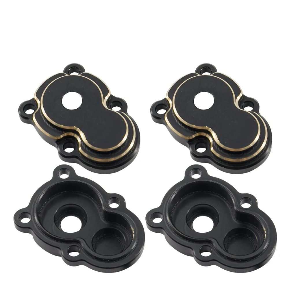 30g mosiężna obudowa portalu osłony przekładni dla FMS FCX24 FCX18 LC80 części do modernizacji samochodu Rc akcesoria gąsienicowe skala 1/24