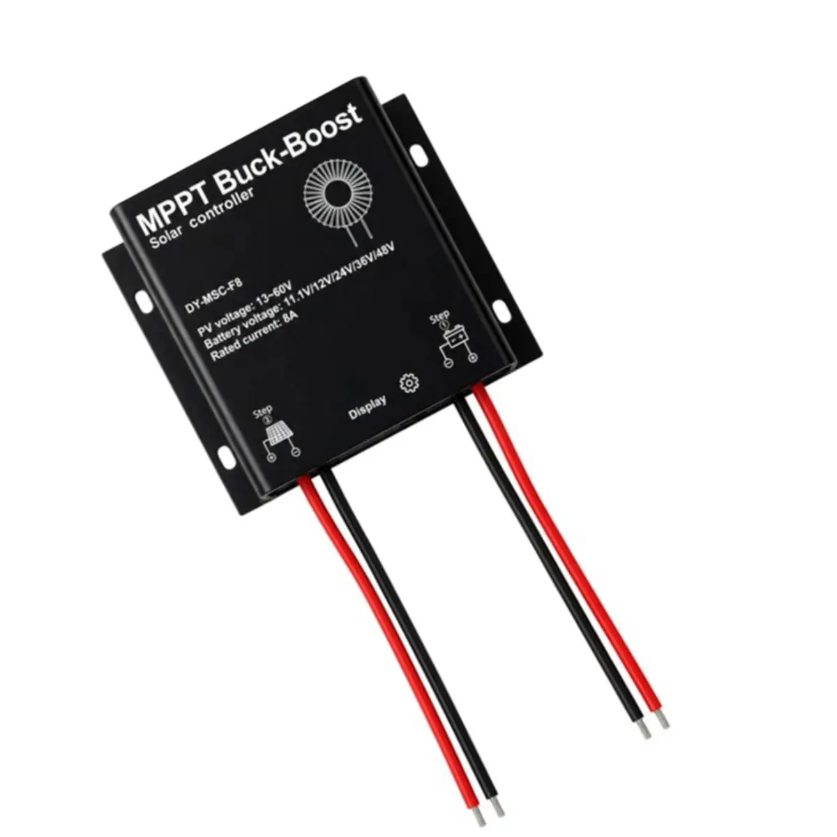 MPPT200W Voltage Boosting MPPT Solar Controller 11.1V12V24V36V48V Waterproof Solar Controller