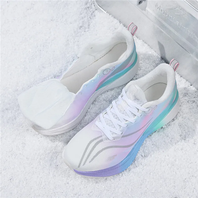 

Waterproof leather upper, fleece-lined sports shoes for men - Winter lightweight shock-absorbing soft sole running shoes, studen