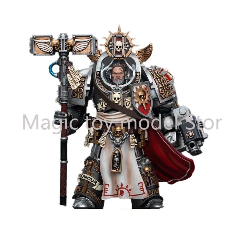 

In Stock Original JOYTOY Grey Knights Grand Master Voldus 1/18 Male Soldier Action Model Art Collection Toy Gifts